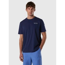 North Sails Lacivert Erkek Regular Fit Baskılı T-Shirt NS0000693162
