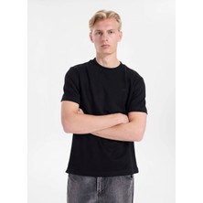 Back And Bond Siyah Erkek T-Shirt BTS1007800000