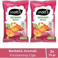 Barbekü Aromalı Fırınlanmış Cips 75 gr X2 Adet