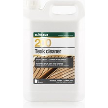 Clin Azur 200 - 5 Lt Teak Temizleyici - Bakımın Ilk Adımı: Tik Güverteniz Için Derinlemesine Arınma!