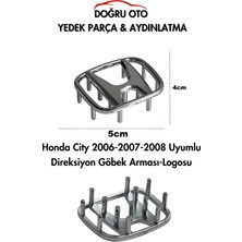 Doğru Oto Honda City Direksiyon Göbek Arması - Logosu 2006-2007-2008