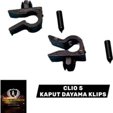 İTHAL Clıo 5 Kaput Dayama Demir Klips (2 Adet)