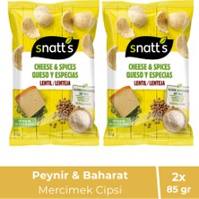 Mercimek Cipsi Peynir & Baharat Aromalı 85 gr X2 Adet