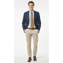 Presto Erkek Slim 6 Drop Örme Torba Cep Ceket Lacivert Premium Kumaş Yeni Sezon 1639-002
