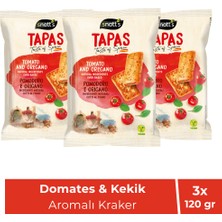 Domates & Kekik Aromalı Kraker 120 gr X3 Adet
