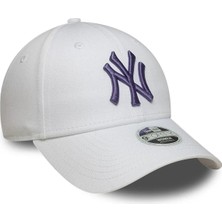 New Era 60856373 Wmns League Ess 9forty Ney Beyaz Logo Baskılı Kadın Şapka