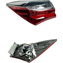 Universal Toyota Corolla Sol Dış Stop Ledli 2017-2019