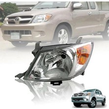 Universal Toyota Hılux Sol Ön Far Sarı Sinyalli Makyajsız 2006-2012