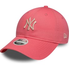 New Era 60856273 Wmns League Ess Mıdı 9twen Pembe Logo Baskılı Kadın Şapka