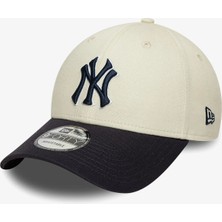 New Era 60856257 Ws Patch 9forty Neyyanco Bej Logo Baskılı Kadın Şapka