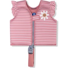 Swim Essentials Pembe Kız Çocuk Yüzme Yeleği 2024SE1066-FLOWERS Yüzme Yeleği