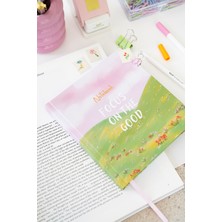 Matt Notebook 15X15 cm Kare Tarihsiz Not Defteri Çizgili Manzara