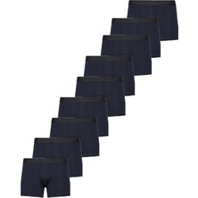 Nacar Store Erkek Pamuklu Likralı Boxer 9\'lu Paket