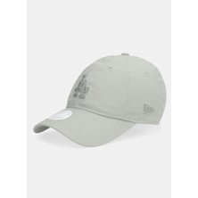 New Era 60856288 Wmns Mıdı Lınen 9twenty Lo Gri Nakışlı Kadın Şapka