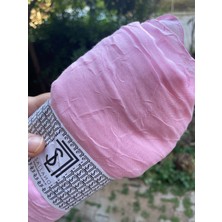 Marka Şeker Pembe Bambu Kraş Şal