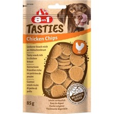 8in1 Tasties Chicken Chips Tavuk Cipsi 85 gr Köpek Ödülü