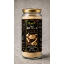 Narex Toz Sarımsak 180 gr Cam Kavanoz Premium Kalite