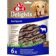 8in1 8ın1 Delights Spirals Köpek Ödül Maması - Sığır Etli 60GR