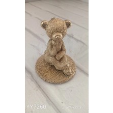 Yoyomold YY7260 Oturan Ayı Biblo Silikon Kalıp
