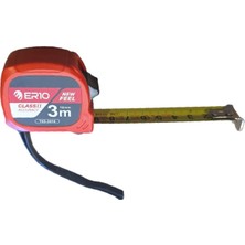 ER10 Şerit Metre Plastik Abs Çift Kilitli 3MX16MM T63-3016