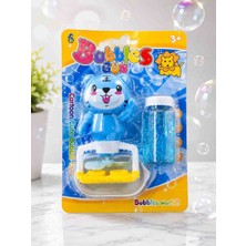Pilli Mini Bubbles Gun Baloncuk Köpük Makinesi Oyuncak Yaz Eğlencesi