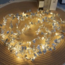 Uravas Store 3 Metre Yaldızlı Gümüş LED Işık – Dekoratif Ortam ve Yılbaşı Aydınlatması (5047)