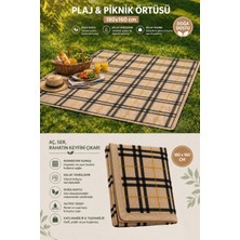 Empressco Fidan Oyuncak 180X160 cm Kareli Piknik Örtüsü Kolay Taşınabilir, Su Geçirmez, Plaj ve Bahçe Kullanımı Için - Fiyatı, Yorumları