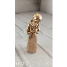 Yoyomold YY7312 Çiçek Buketi Kız Biblo Silikon Kalıp
