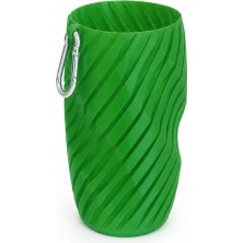 Mottopi Spiral Desen Bira Çorabı,bira Kılıfı,içecek Kılıfı,bira Gizleyici-Yeşil