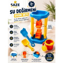 Empressco Saze Su Değirmeni Kum Oyuncak Seti – Tırmık Kürek ve Sulama Kabı Dahil | Çocuk Plaj & Bahçe Oyuncağı - Fiyatı, Yorumları