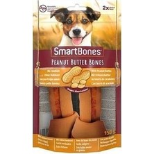 Smartbones Köpek Ödül Kemiği Yer Fıstığı Ezmeli Medium (2li) 158G