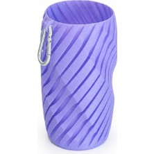 Mottopi Spiral Desen Bira Çorabı,bira Kılıfı,içecek Kılıfı,bira Gizleyici-Lila