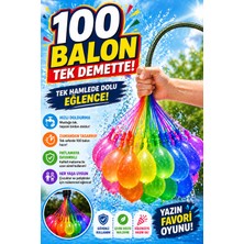 Empressco Muhcu Home 100’LÜ Su Balonu Seti | Hızlı Dolum Balon Demeti | Renkli Yaz Eğlence Oyuncağı - Fiyatı, Yorumları