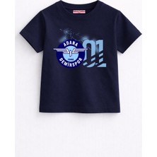 Rabona Fashion Adana Demirspor Mavi Şimşekler Çocuk T-Shirt