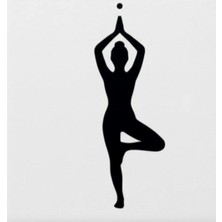 UAStudio Yoga Sticker Model Kaliteli Sticker 40X40