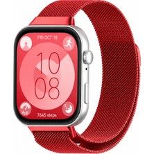 MobaxAksesuar Huawei Watch Fit 5/ Fit 5 Pro/ Fit 4/ Fit 4 Pro/ Fit 3 Kordon Milano Loop Metal Band