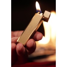 Caka Petra Serisi Benzinli Pirinç Çakmak - Petra Gold