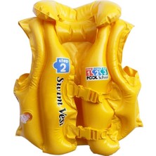 Empressco Intex Yakalı Sarı Yelek 50X47CM / - Fiyatı, Yorumları
