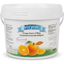 Vizyon Portakal Parçacıklı Dolgu Kreması (6 Kg.)