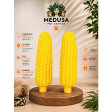 Medusa 2 Adet Mısır Şeklinde Sesli Köpek Oyuncağı