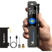 EstoreBox MC34648 Şarjlı Li-Ion 150 Psi Taşınabilir Dijital Basınç Göstergeli LED Aydınlatmalı Lasti