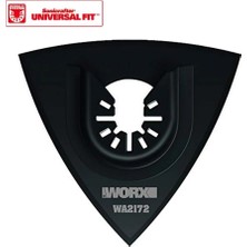 EstoreBox Worx WA2172 Çok Amaçlı Raspalama Makinası Için 75X75MM Universal Parlatma Keçesi