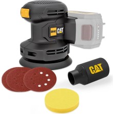 EstoreBox Cat DX42B 18VOLT 125MM Profesyonel Devir Ayarlı Eksantrik Zımpara (Akü Dahil Değildir)