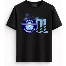 Rabona Fashion Adana Demirspor Mavi Şimşekler T-Shirt