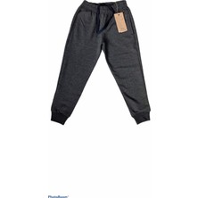 Nacar Store Unisex Çocuk Bordo Likralı Eşofman Altı