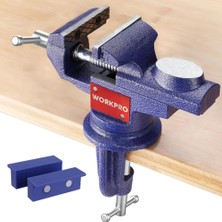 EstoreBox Workpro WP233010 65MM 360° Döner Tabanlı Örslü Profesyonel Mini Tezgâh Mengene