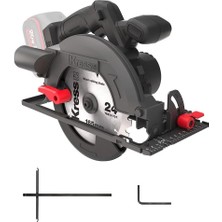 EstoreBox Kress KUE12.9 20VOLT 165MM Kömürsüz Profesyonel Daire Testere (Akü Dahil Değildir)