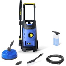 EstoreBox MPX19ELP 1900WATT 140BAR Profesyonel Basınçlı Yıkama Makinesi + Zemin/araç Yıkama Fırçası