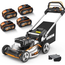 EstoreBox Worx WG761E 80VOLT 4.0AH. Li-Ion 51CM Profesyonel Kömürsüz Şarjlı Çim Biçme