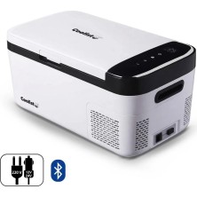 EstoreBox Coolist CLK15B 12/24VOLT/ 220VOLT 15 Litre Kompresörlü Bluetooth Bağlantılı Oto Buzdolabı